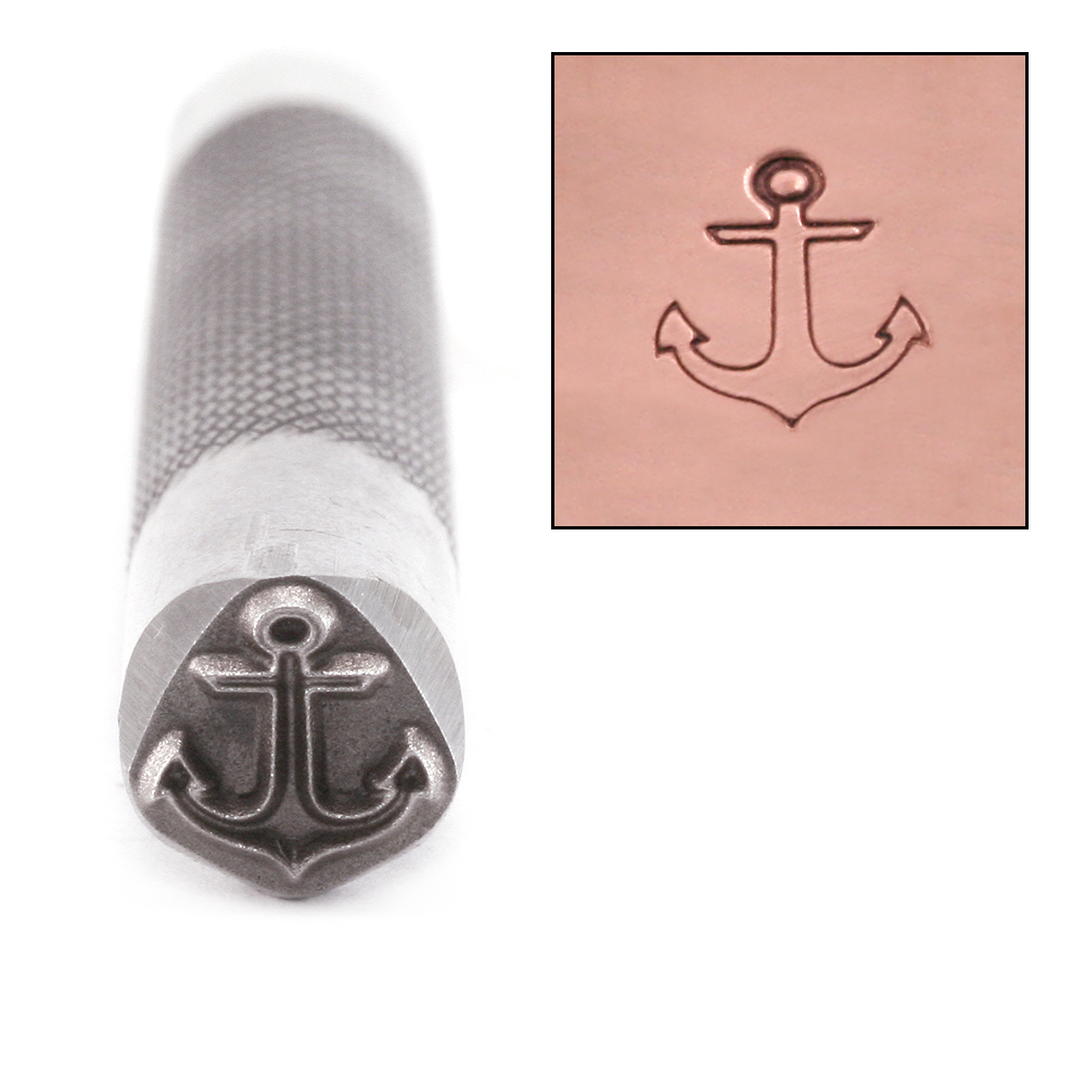 Metal Stamping Tools Advantage Series Anchor Metal Design Stamp Guaranteed on Stainless Steel